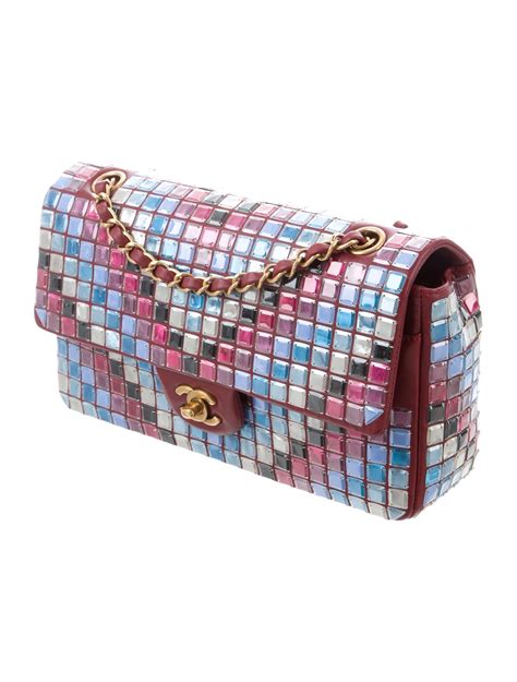 chanel mosaic flap bag|Chanel classic flap bag vintage.